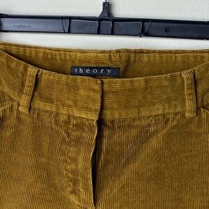SALE!! Women’s Theory Brown Corduroy Pants Size 8 Wide Leg